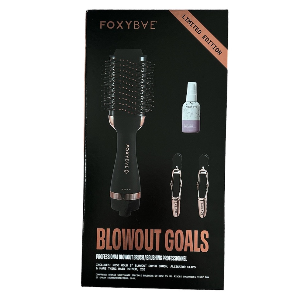 Foxybae Rose Gold Professional Blowout Brush Blowout Dryer
